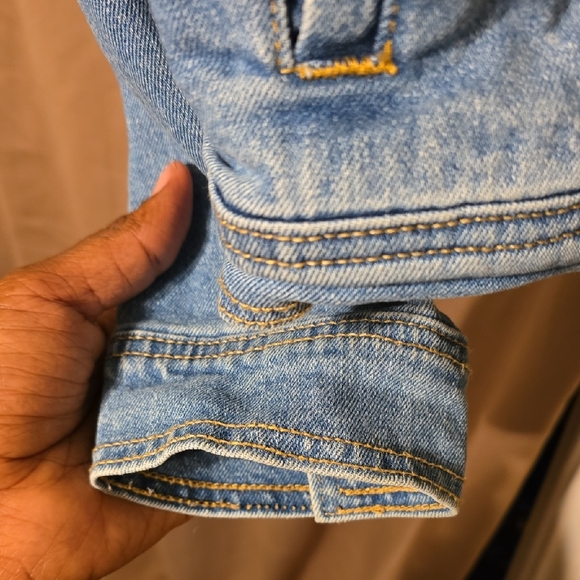 Denim Jacket with New York Graphic - Picture 3 of 4